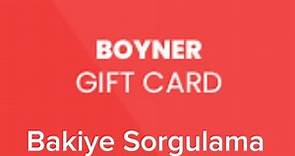 Boyner Gift Card Bakiye Sorgulama - Boyner Hediye Çeki Nasıl Kullanılır