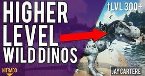 How To Get Higher Wild Dino Levels On Your ARK Nitrado Server - ARK PS4 Server Tutorial - UPDATED
