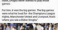 John Obi Mikel speak on Didier Drogba.