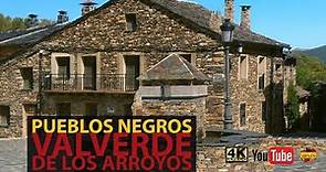 Pueblos Negros - El pueblo más Icónico y Bonito: Valverde de los Arroyos, Guadalajara, España