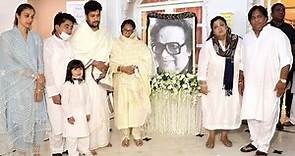 Bappi Lahiri Prayer Meet With Family Wife Chitrani Lahiri Daughter Rema Lahiri & Son Bappa Lahiri