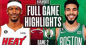 #8 HEAT at #2 CELTICS | FULL GAME 2 HIGHLIGHTS | May 19, 2023