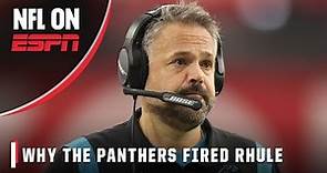 Why the Panthers fired head coach Matt Rhule | NFL Rewind
