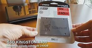 🚀 SSD Kingston A400, instalación y actualización de un portátil 💻