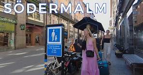 Stockholm - Södermalm - Summer 2023 - Walking Tour 4K (#621)