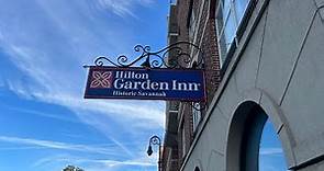 Our Tour of the Hilton Garden Inn Hotel in Historic Downtown Savannah, GA | Great Location