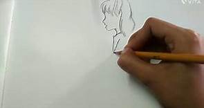 how to draw a little girl praying to God | #drawing #girl