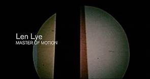 Len Lye Master of Motion | Official Trailer