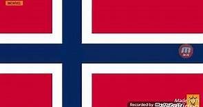 A bandeira da Noruega da origem a outras 6 bandeiras?