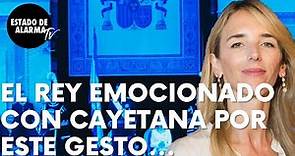 El inesperado gesto de Cayetana Álvarez de Toledo en Cataluña que emociona al Rey Felipe VI