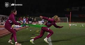 La selección de fútbol femenina entrena para enfrentarse a Japón