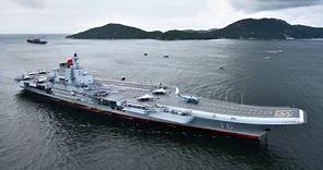Chinese aircraft carrier Liaoning - the first operational aircraft carrier in the Chinese Navy