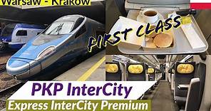 Poland's most modern train: Express InterCity Premium | Warsaw - Krakow | First Class