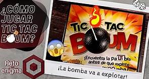 Aprende a jugar Tic Tac Boum | Responde antes de que explote la bomba | Reto Enigma