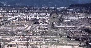 File photos of the atomic bombing of Hiroshima