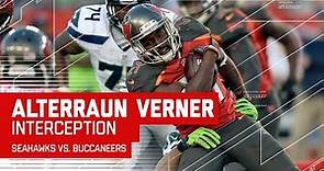 Alterraun Verner Gets Emotional After Interception | Seahawks vs. Buccaneers | NFL