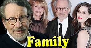Steven Spielberg Family With Daughter,Son and Wife Kate Capshaw 2020