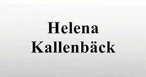 Helena Kallenbäck