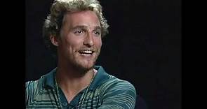 Matthew McConaughey interview for A Time to Kill (1996)