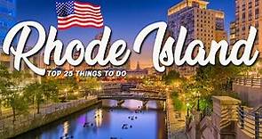 25 BEST Things To Do In Rhode Island 🇺🇸 USA