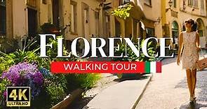 Florence, Italy 4k Street Walking Tour 🇮🇹 HIdden Gems in Beautiful Medival Town