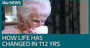 UK's oldest person Grace Jones celebrates 112 years | ITV News