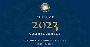 Berkeley Commencement 2023