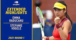 Emma Raducanu vs. Stefanie Voegele Extended Highlights | 2021 US Open Round 1