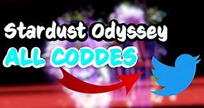 [SO] All Codes | Stardust Odyssey
