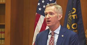 Mayor Ted Wheeler holds press event to discuss Portland crime statistics and the city's future