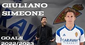 🇦🇷Giuliano Simeone All Goals Real Zaragoza - La Liga 2 2022/2023