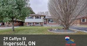 29 Caffyn St, Ingersoll | Team Todd