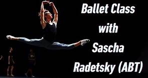 Ballet Class - YAGP 2023 Nervi - Sascha Radetsky, Artistic Director of the ABT Studio Company (USA)