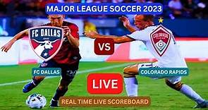 FC Dallas Vs Colorado Rapids LIVE Score UPDATE Today MLS Round 32 Major League Soccer Oct 14 2023