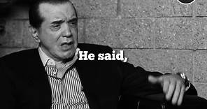 Chazz Palminteri shares what his father used to say about a real tough guy. #ToughGuy #HardWork #ChazzPalminteri