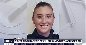 24-year-old officer killed in motorcycle crash