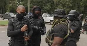 Inside US black militia group rising in prominence | US News | Sky News