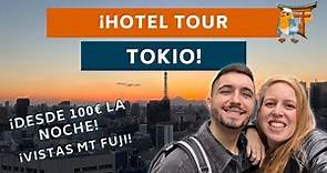 ROOM TOUR Hotel Tokio con VISTAS ESPECTACULARES (Monte Fuji) - Hoteles en Japón | Guía JAPÓN