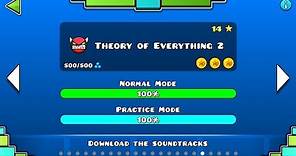 Geometry Dash – “Theory of Everything 2” 100% Complete | GuitarHeroStyles