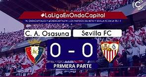 Osasuna vs Sevilla FC en directo (AUDIO RADIO)