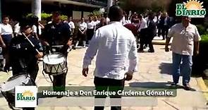 Rinden homenaje a Don Enrique Cárdenas Gónzalez