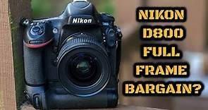 Nikon D800 Review: Full Frame Bargain?