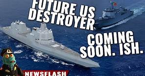 US Navy just presented its future destroyer. Here's a detailed look at it.