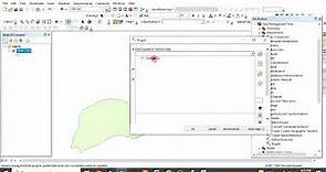 How to change coordinate system in ArcGIS