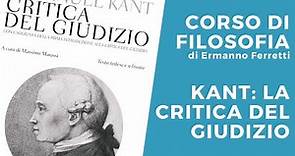 Kant: la Critica del Giudizio