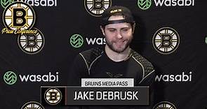 Jake DeBrusk on TRADE REQUEST & OT Winner | Bruins vs Kraken Postgame