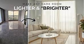 13 Ways To Brighten A Dark Room