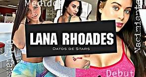 Lana Rhoades / Datos Curiosos / Datos de