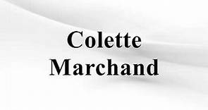 Colette Marchand