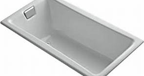 Kohler K-850-95 Tea-for-Two Bathtub, Ice Grey